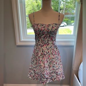 Flores whisper tie back dress by French Connection